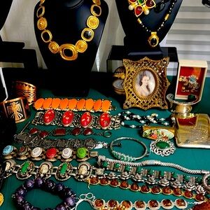 Vintage And Sterling Silver 925 Jewelry